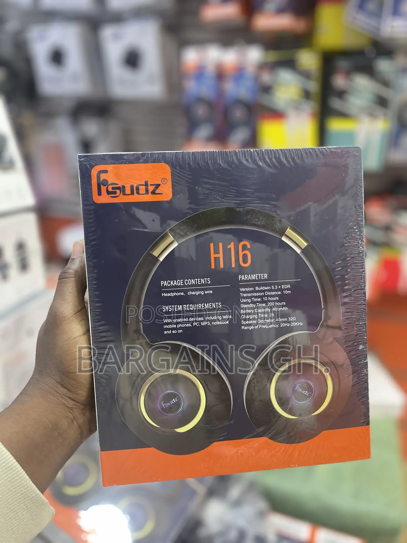 Fsudz H16 Hi-Res Audio Wireless Headset