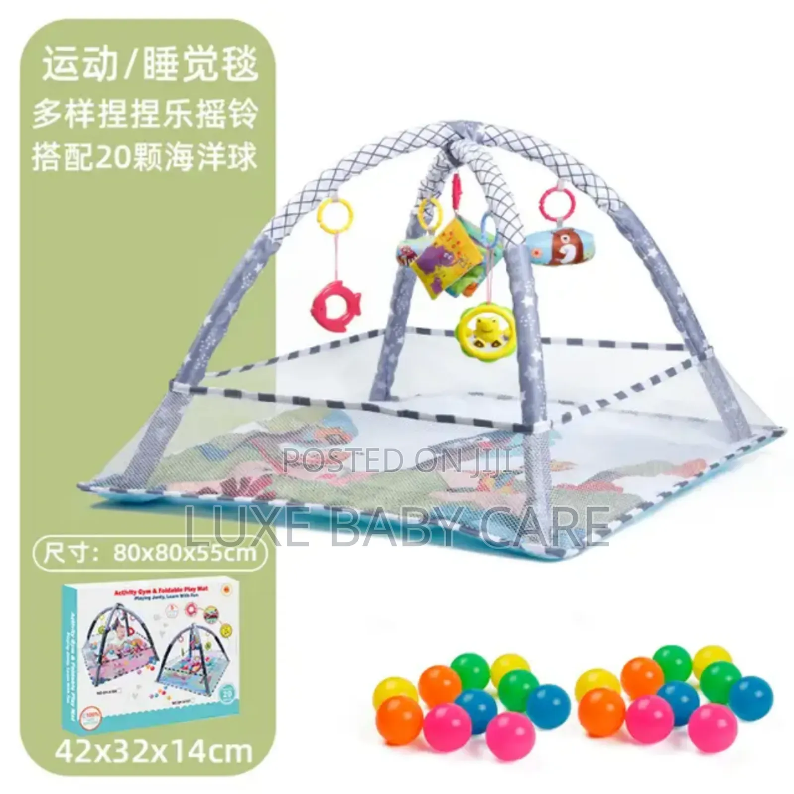 Play Mat for Baby - Play Pen for Newborns Baby Gym Mat