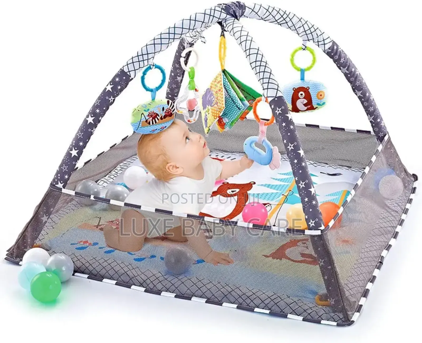 Play Mat for Baby - Play Pen for Newborns Baby Gym Mat