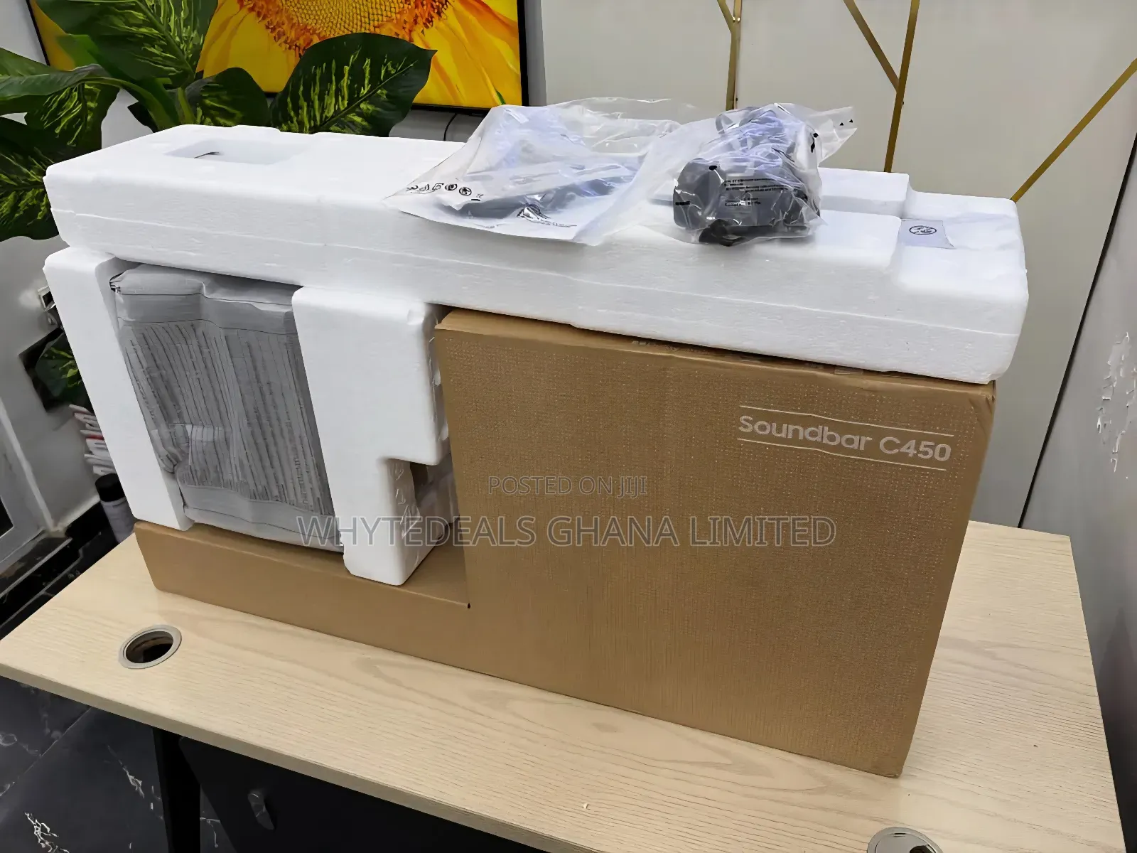 Samsung Powerful Bass Sound Bar| 300watts| Bluetooth| C450|Remote|2026
