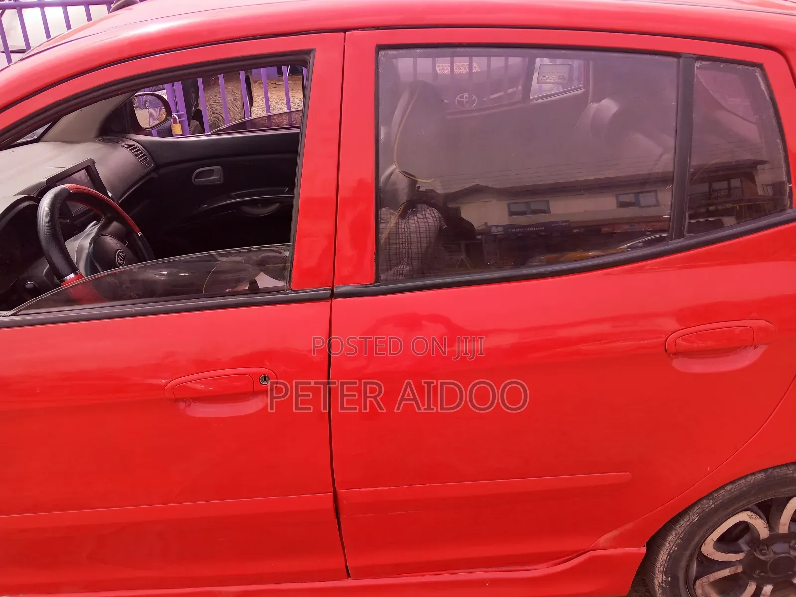 Kia Morning 2012 Red
