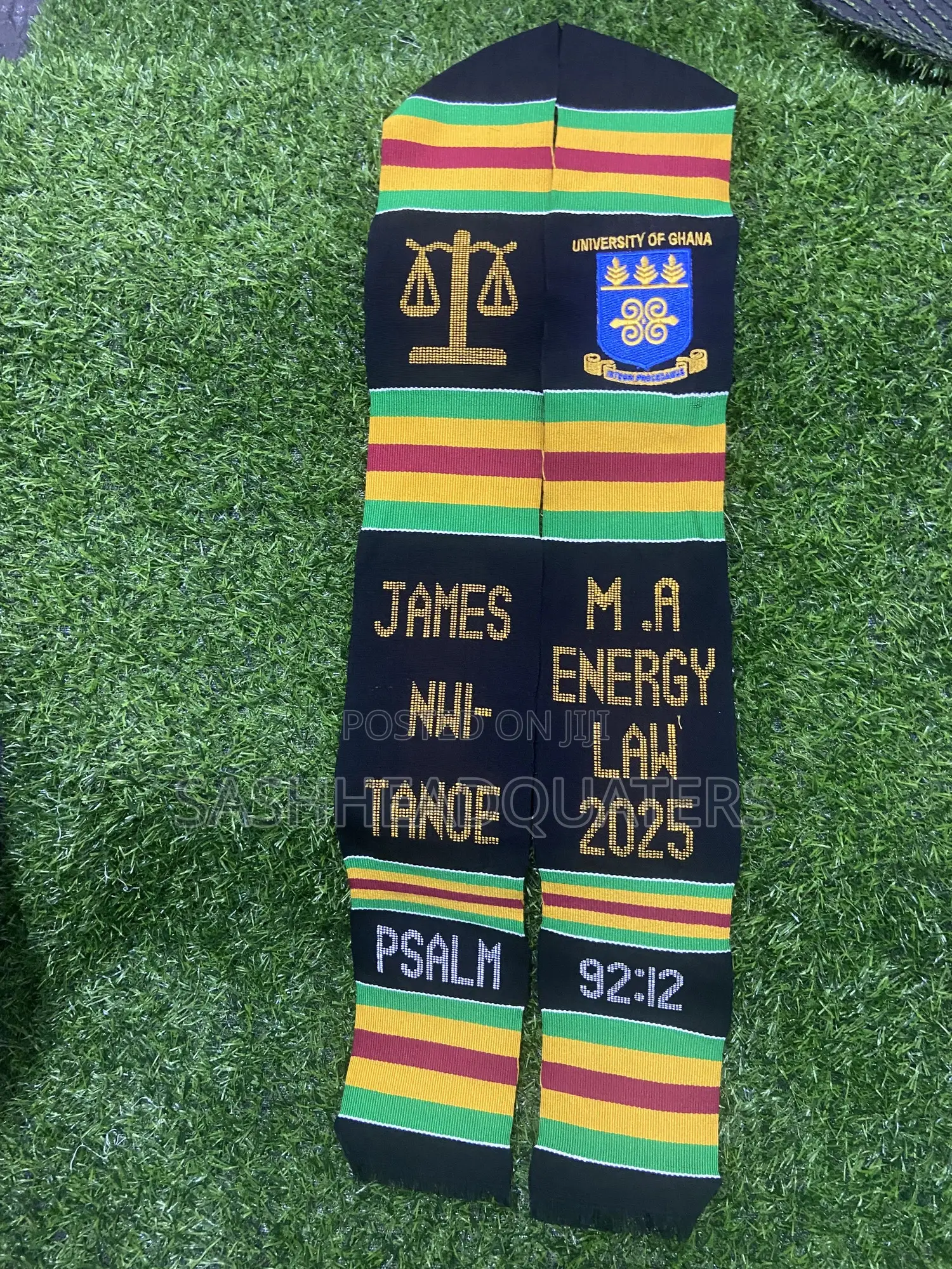 Law Kente Sash