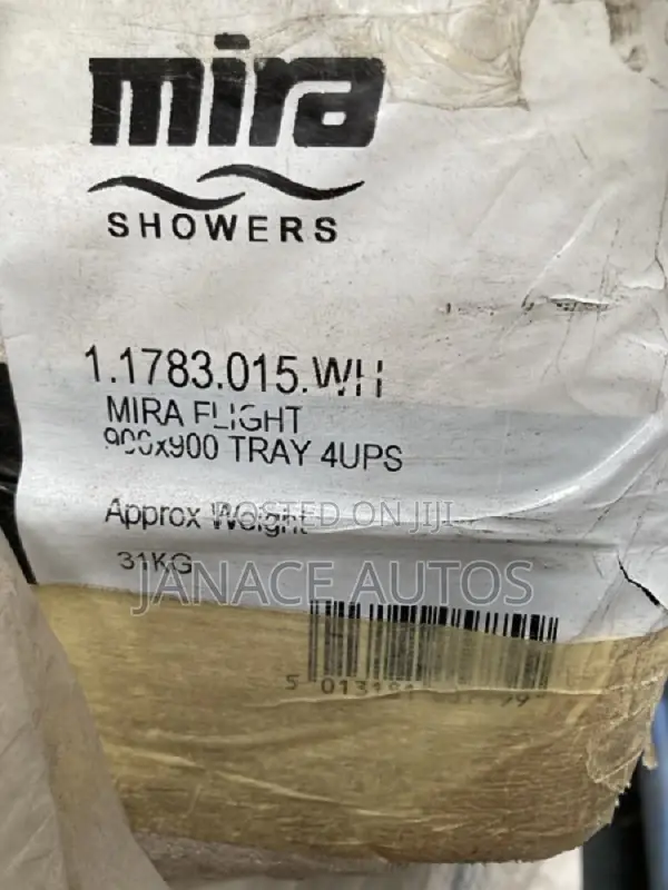 Mira Flight Square Shower Tray 4 Upstands 900x900mm White
