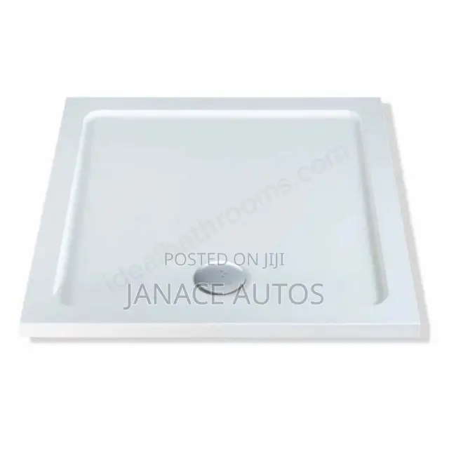 Low Profile 900mm X 900mm Quadrant/Square Shower Tray White