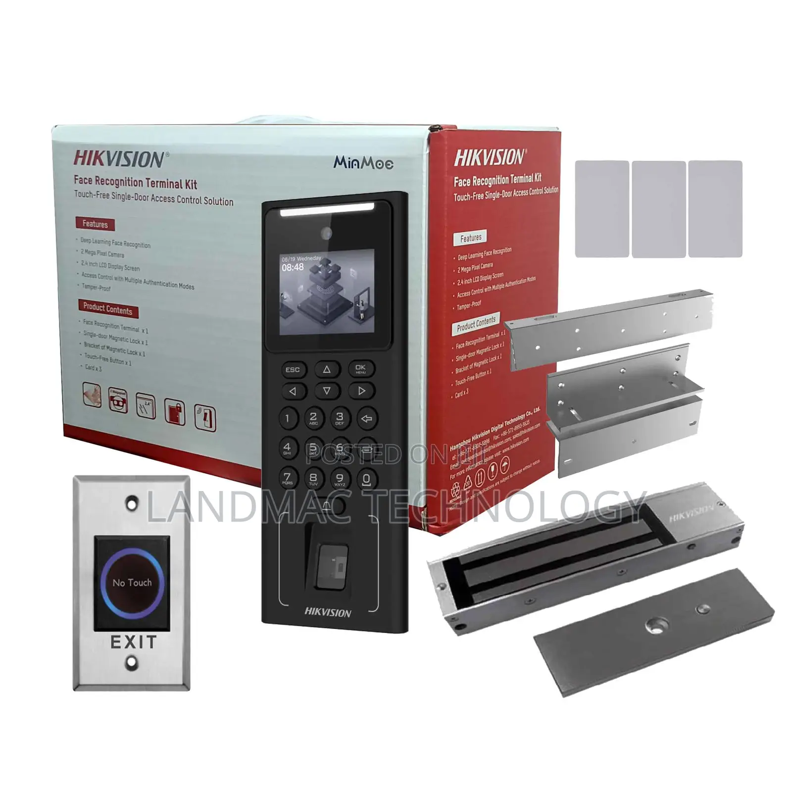 Hikvision Access Control Fingerprint And Facial Recognition Wifi