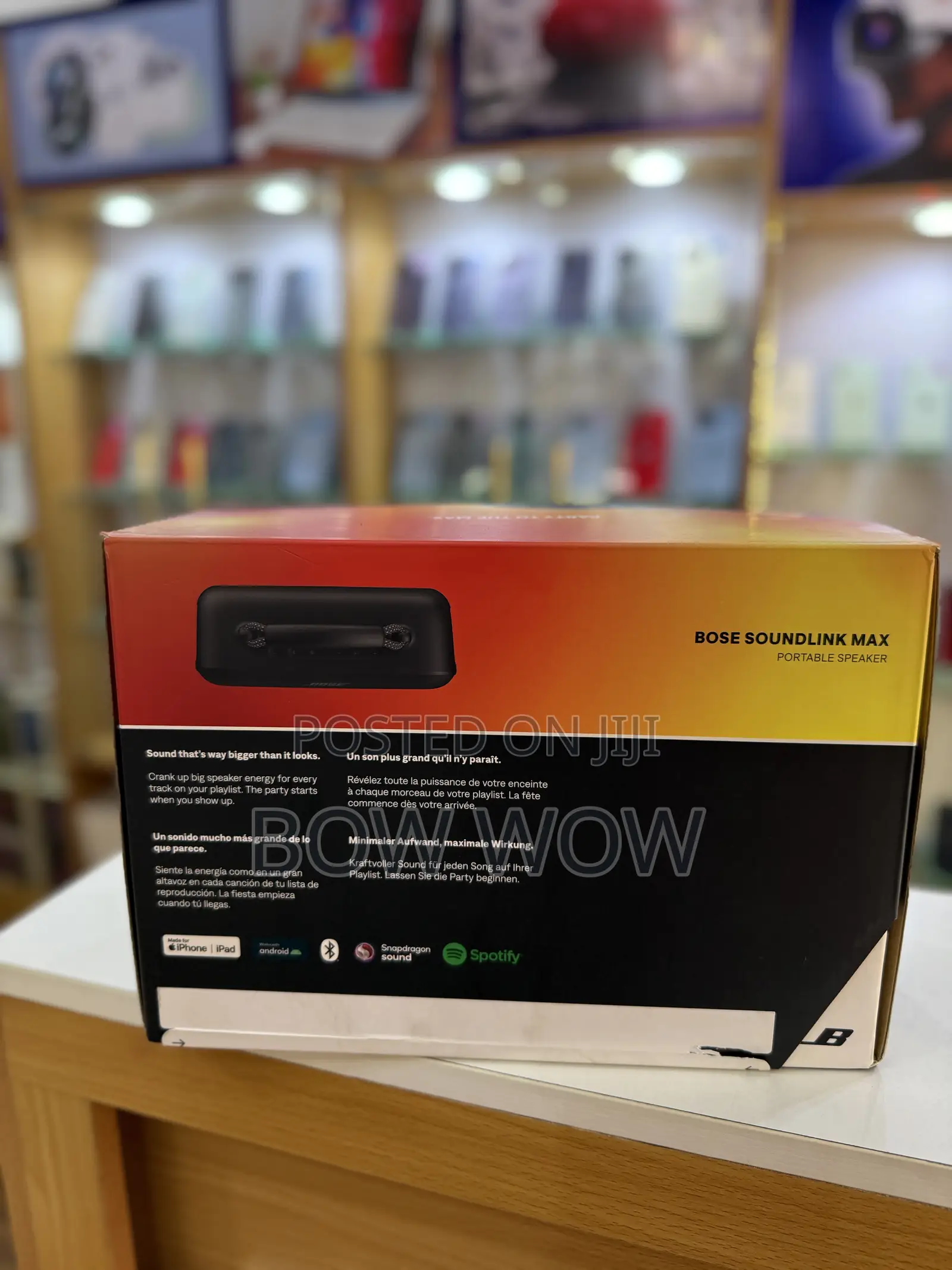 Ultra Modern Bluetooth Speaker Bose Sound Link Max