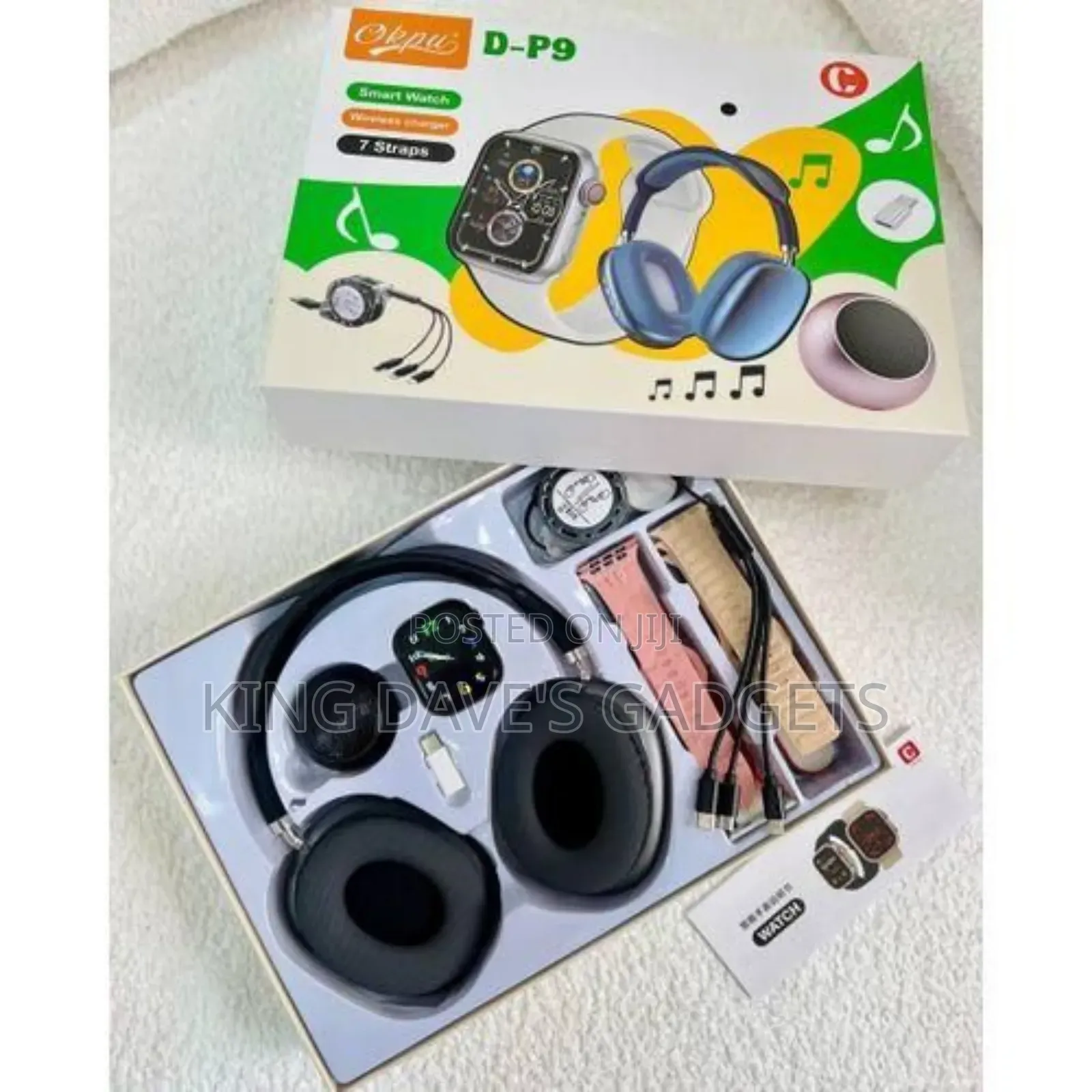 D-P9 Smart Watch Accessory Combo