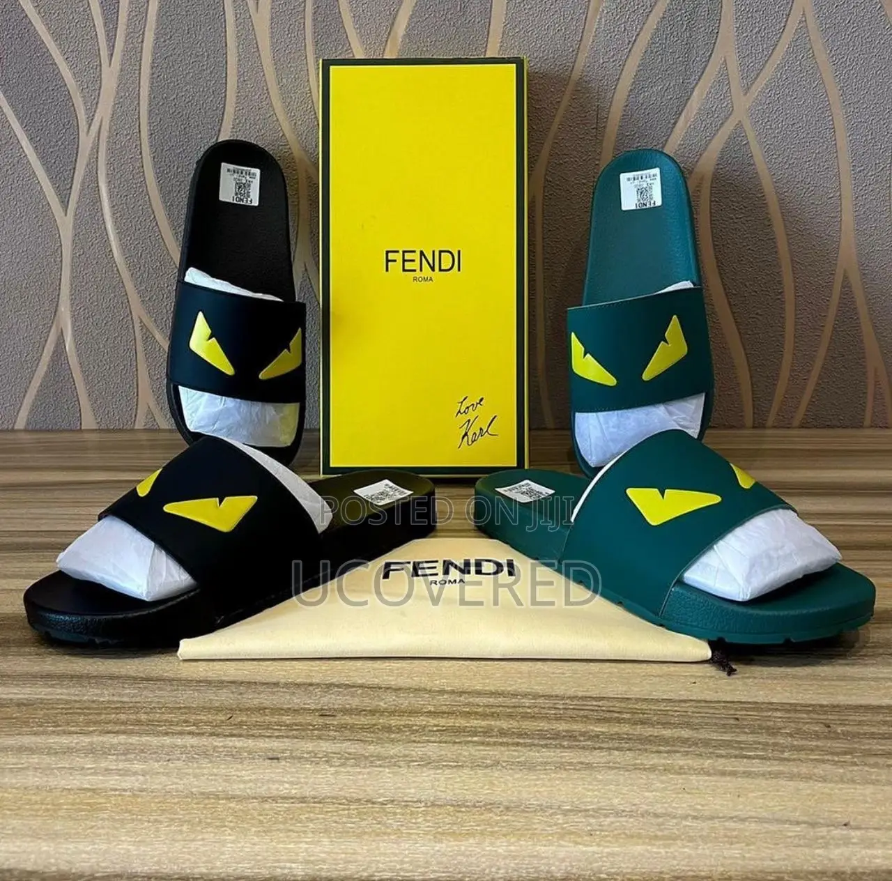 Fendi Unisex Slides/Slippers