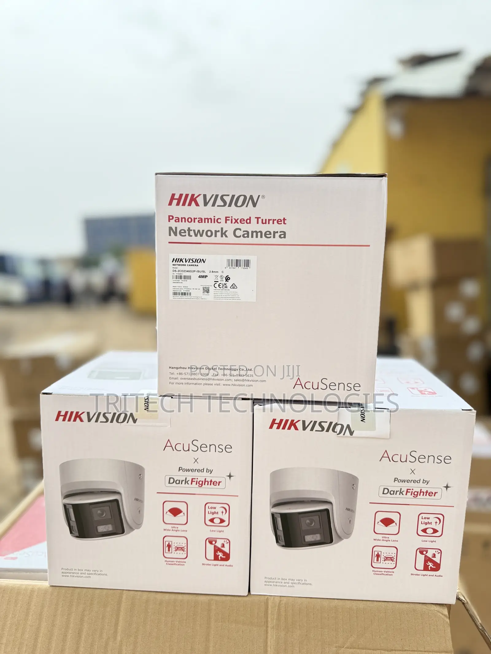 Hikvision Ds-2cd2346g2p-Isu/Sl Indoor 4mp Panoramic Acusense Fixed Ip