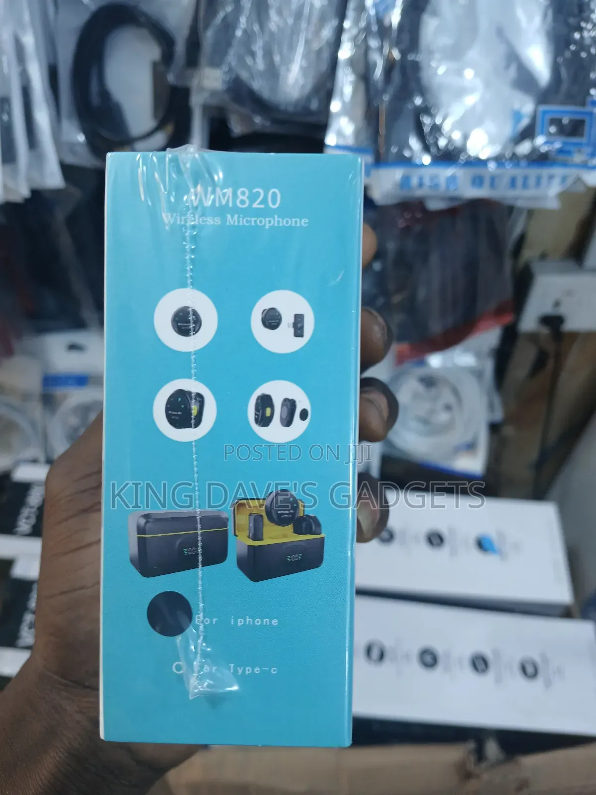 Wm820 Button Wireless Microphone
