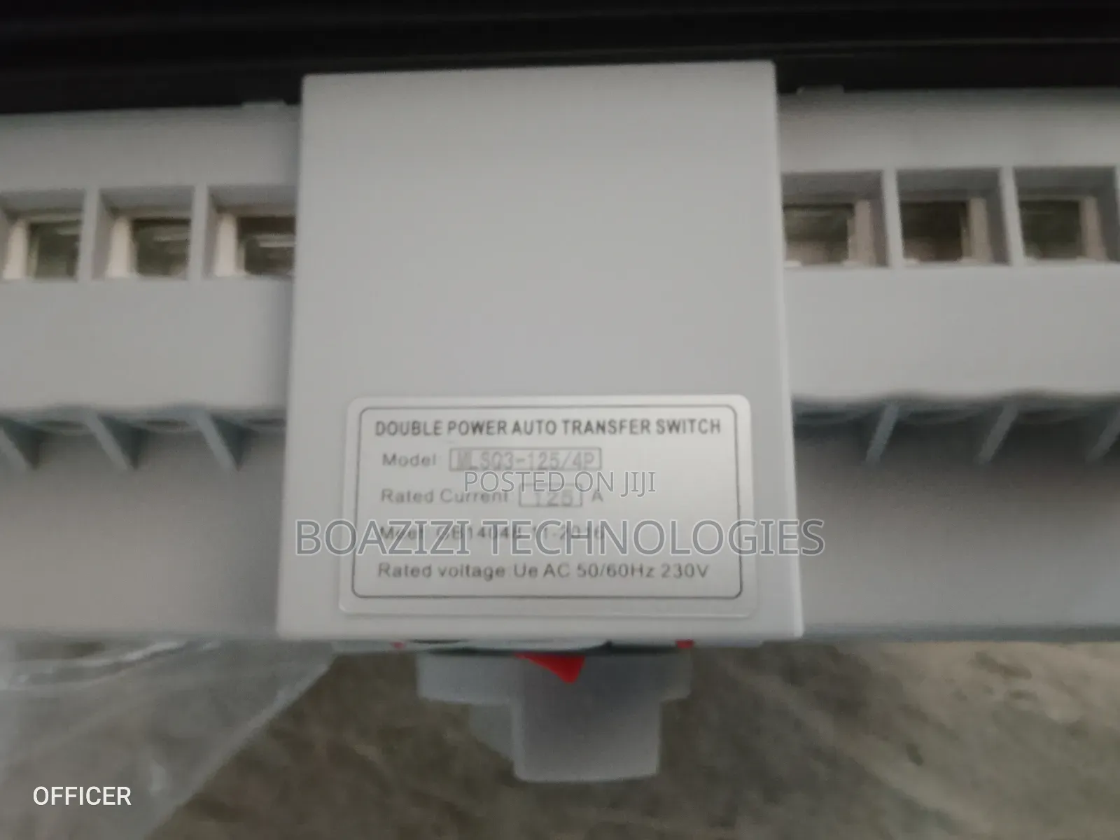 125a 3phase Automatic Change Over