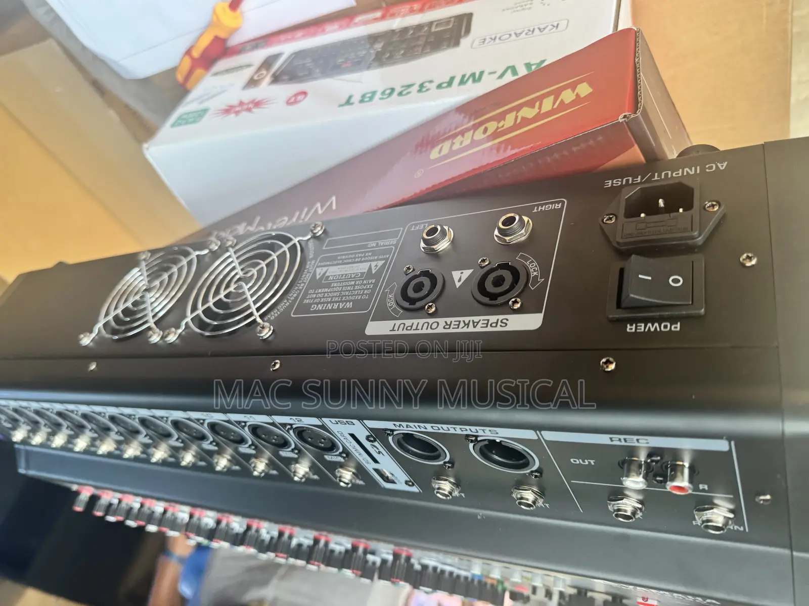 12- Channel Dmx(Yamaha) Mixer