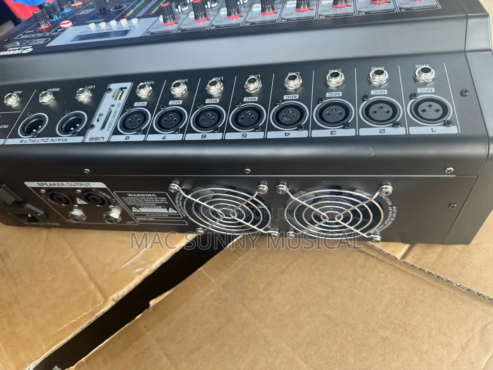 8-Channel Dmx(Yamaha) Mixer