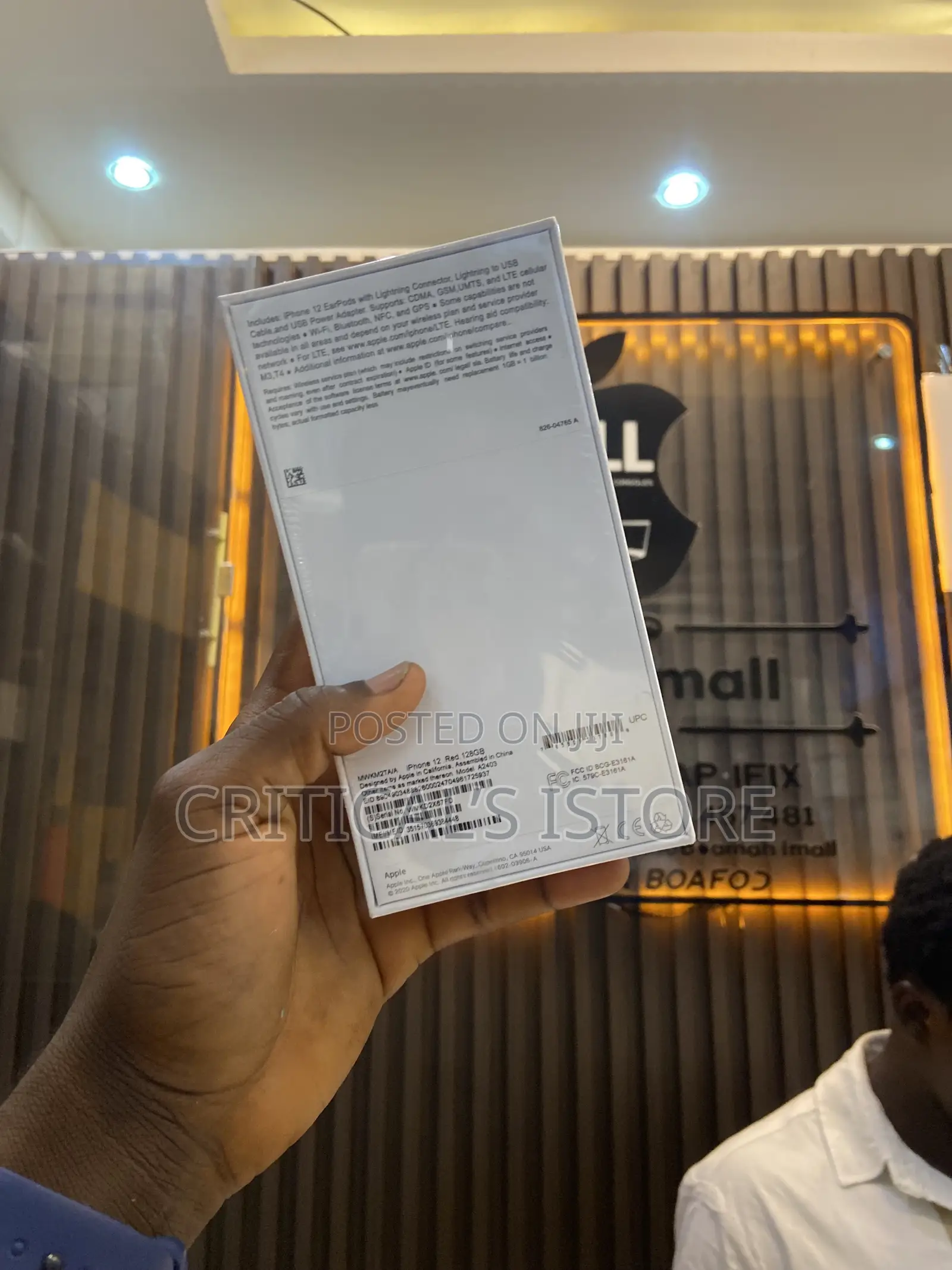 New Apple iPhone 12 128 GB Red