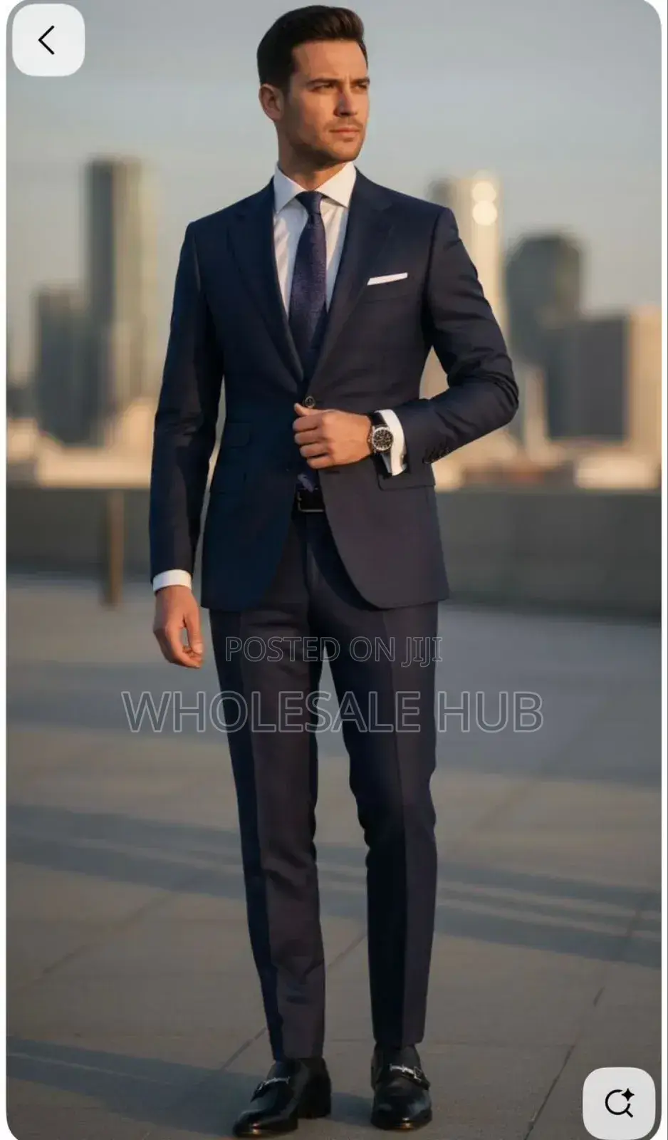 Black Suit for Office and Graduation