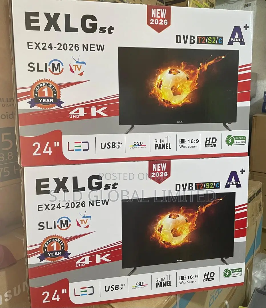 Experience Vivid Hd Entertainment With Exlg 24 Inch Tv