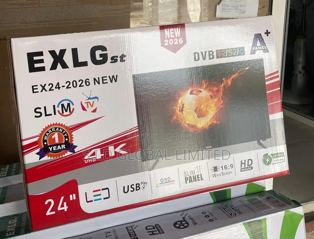 Enjoy Sharp Picture Quality With Exlg 24" Compact Led