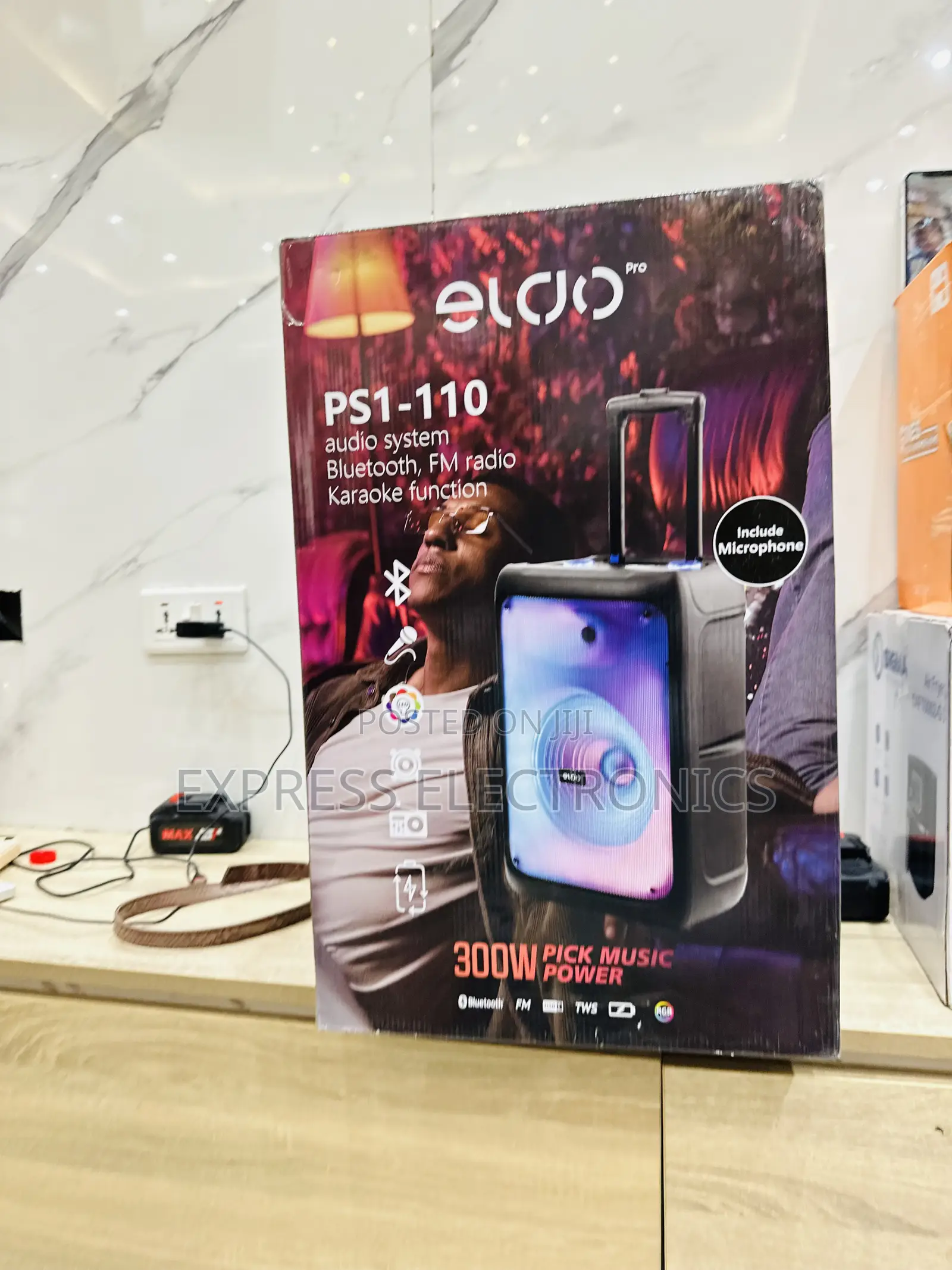 Eldo Ps1-110 Single 12" With Mic —Speaker