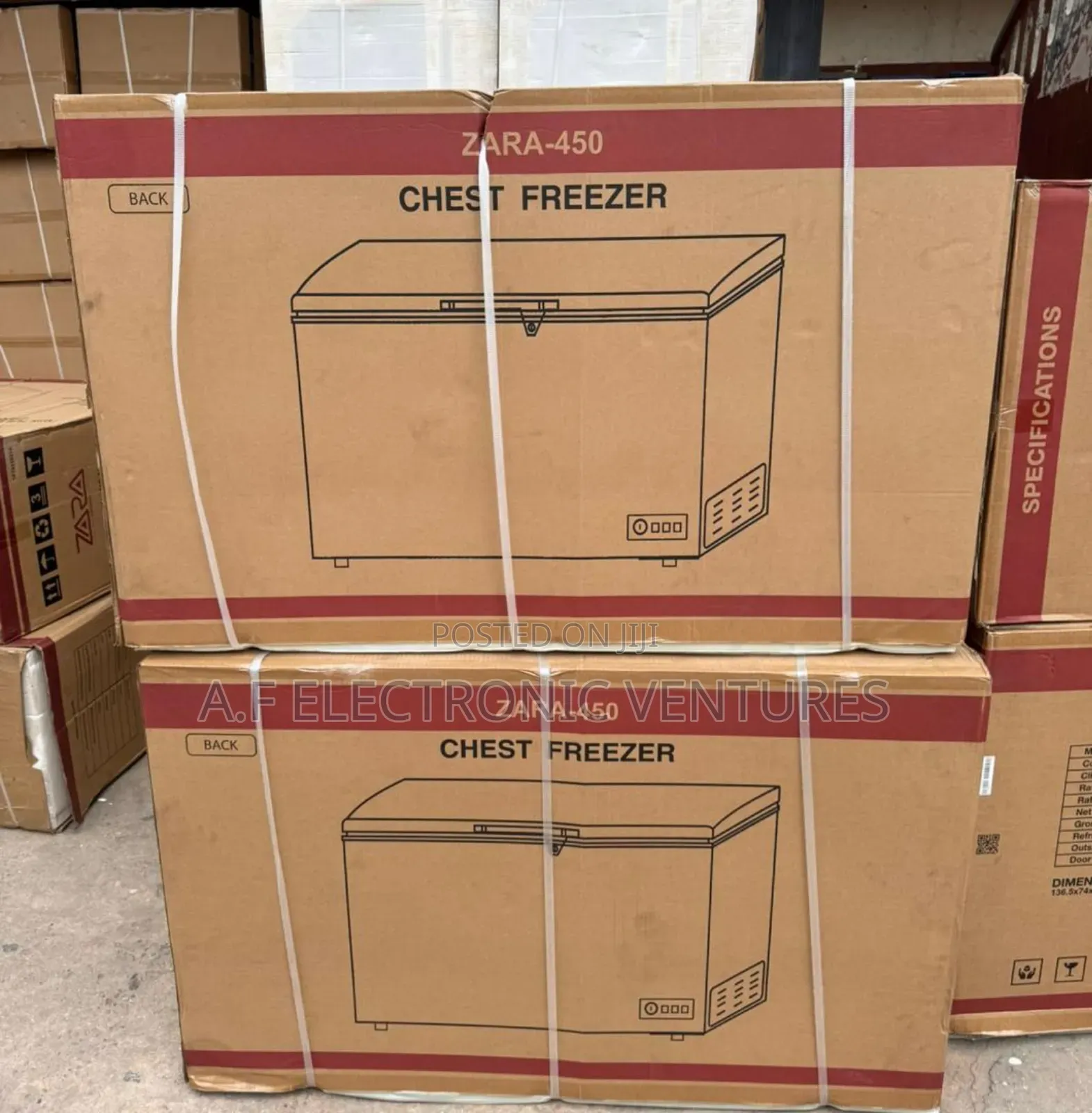 Zara 392-Litres Chest Freezer