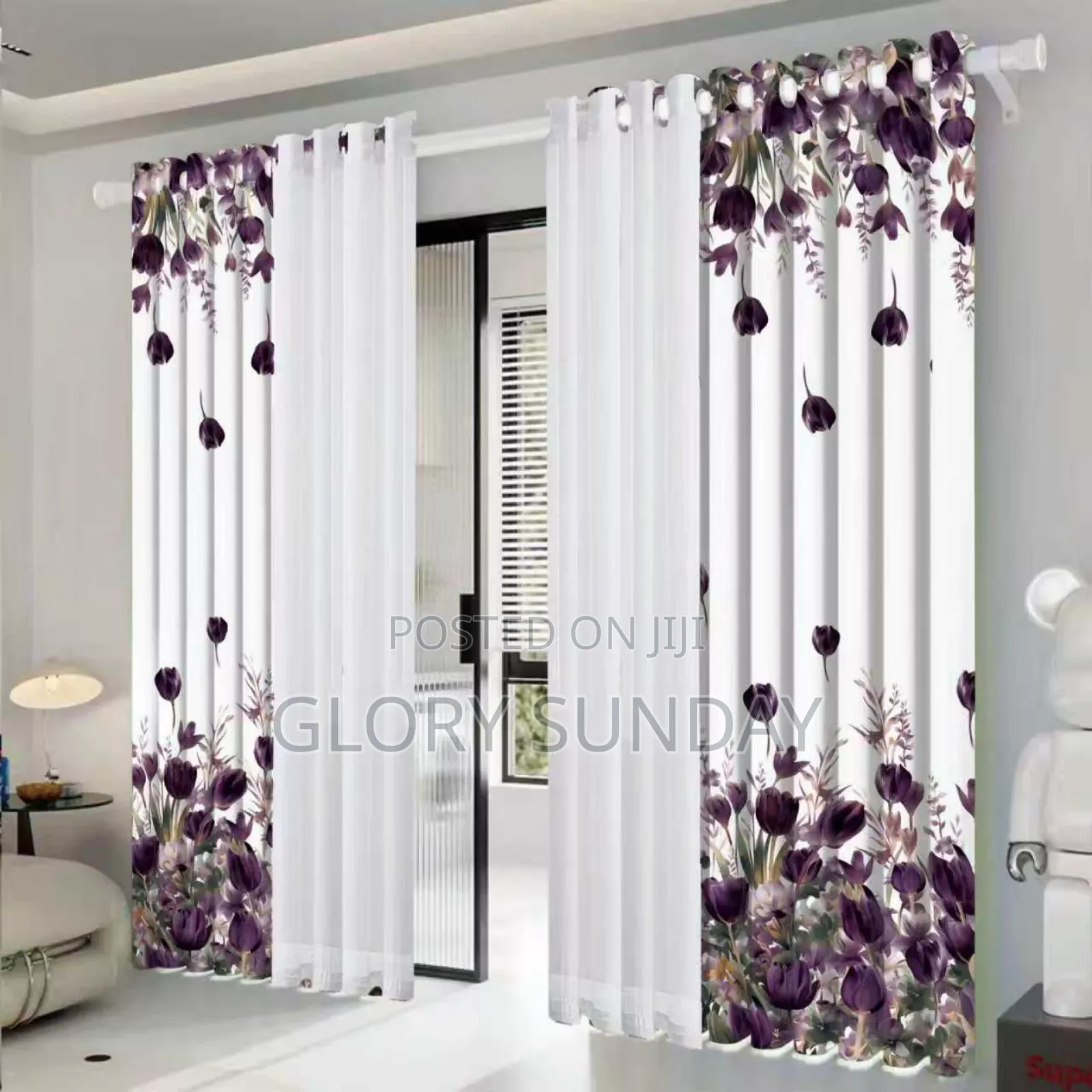 4in1 Cotton Made Curtains