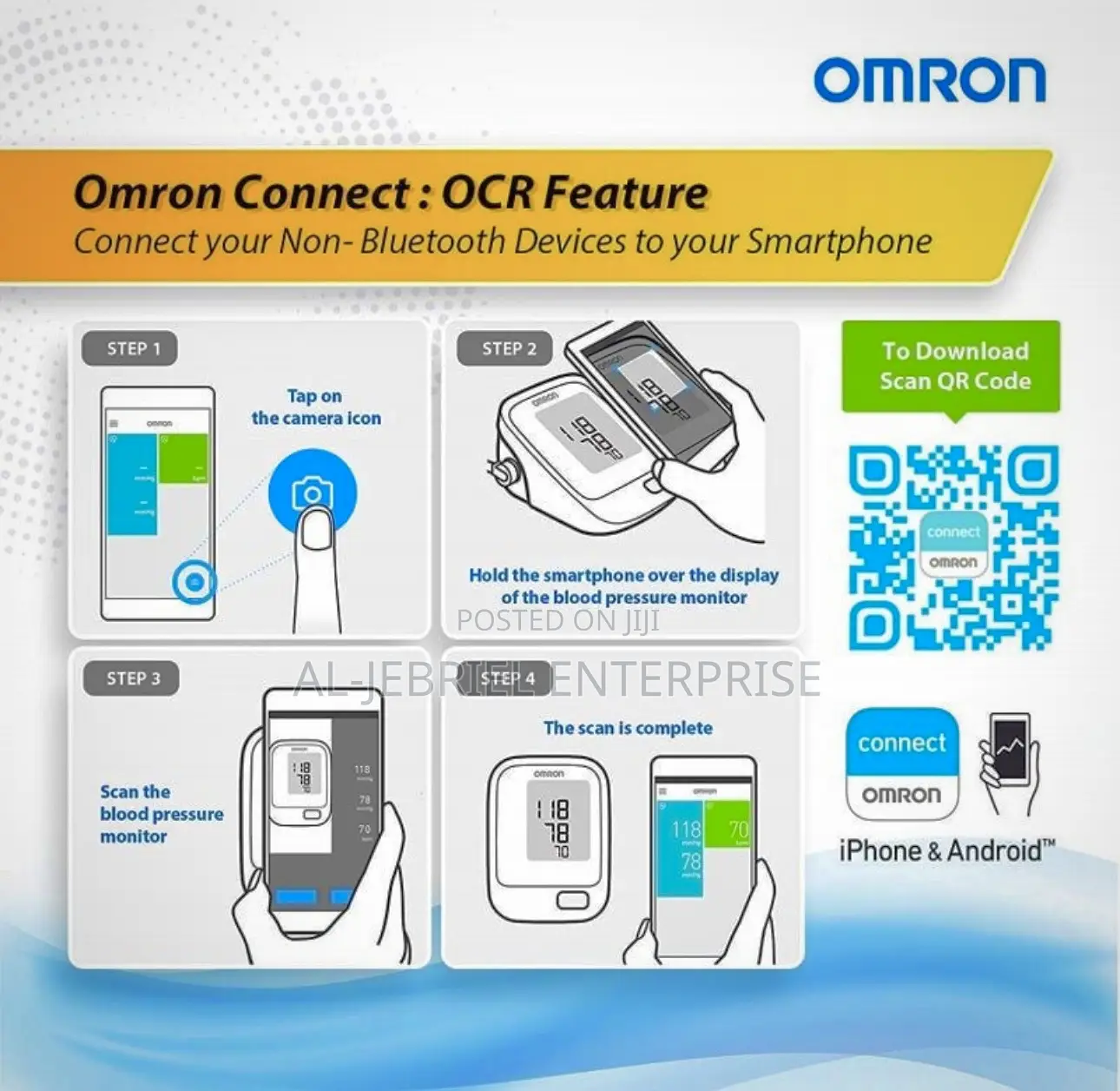 Omron Blood Pressure Monitor