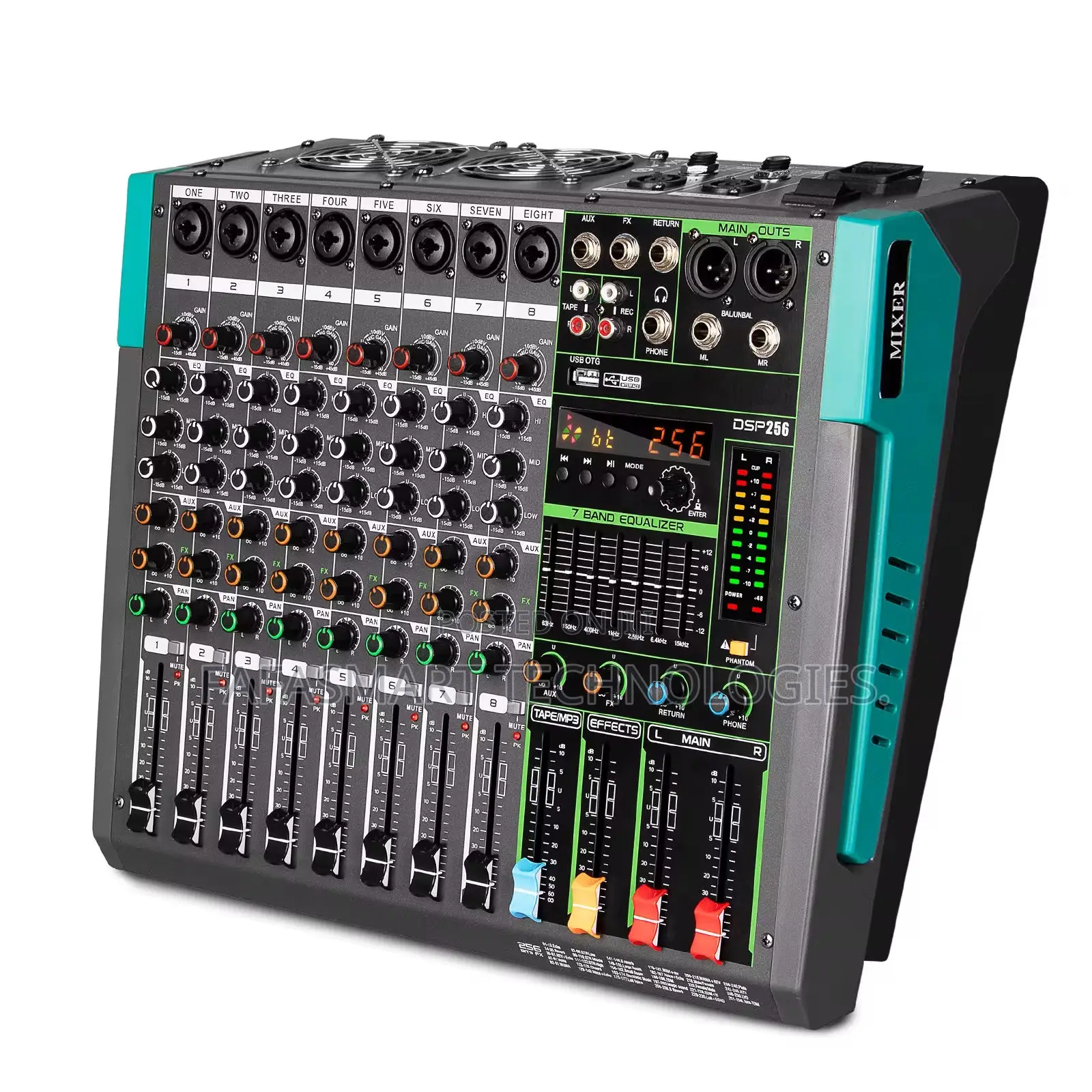 8ch Powered Mixer