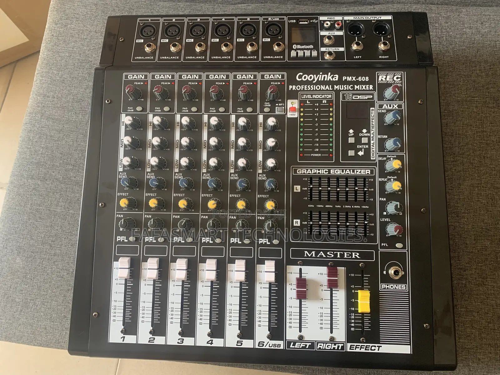 6channel Powered Mixer
