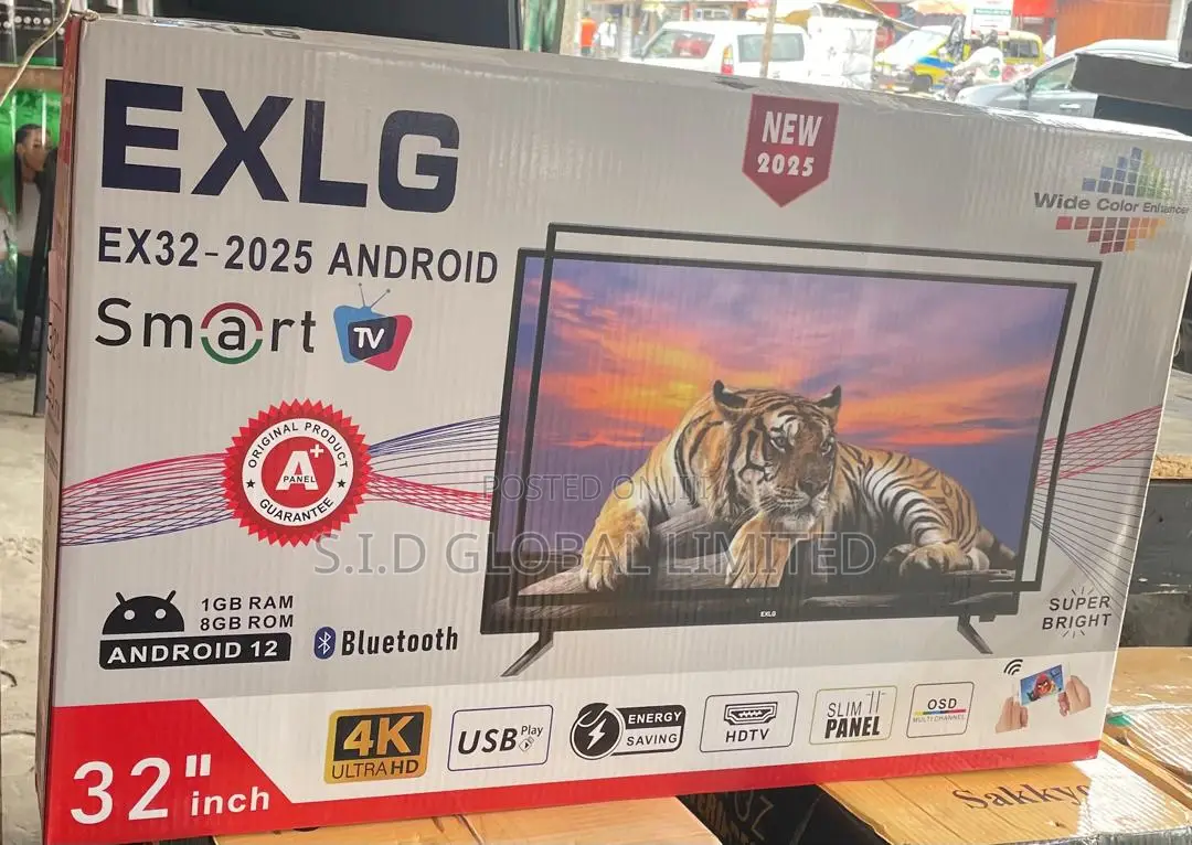 Upgrade Your Viewing With Exlg 32 Inch Smart Android Led Tv