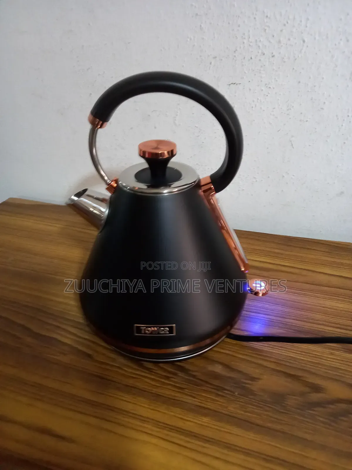 1.7l Tower Gray Pyramid Kettle From Uk