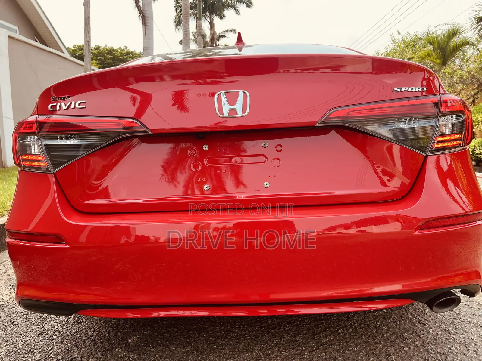 Honda Civic Sport CVT 2024 Red