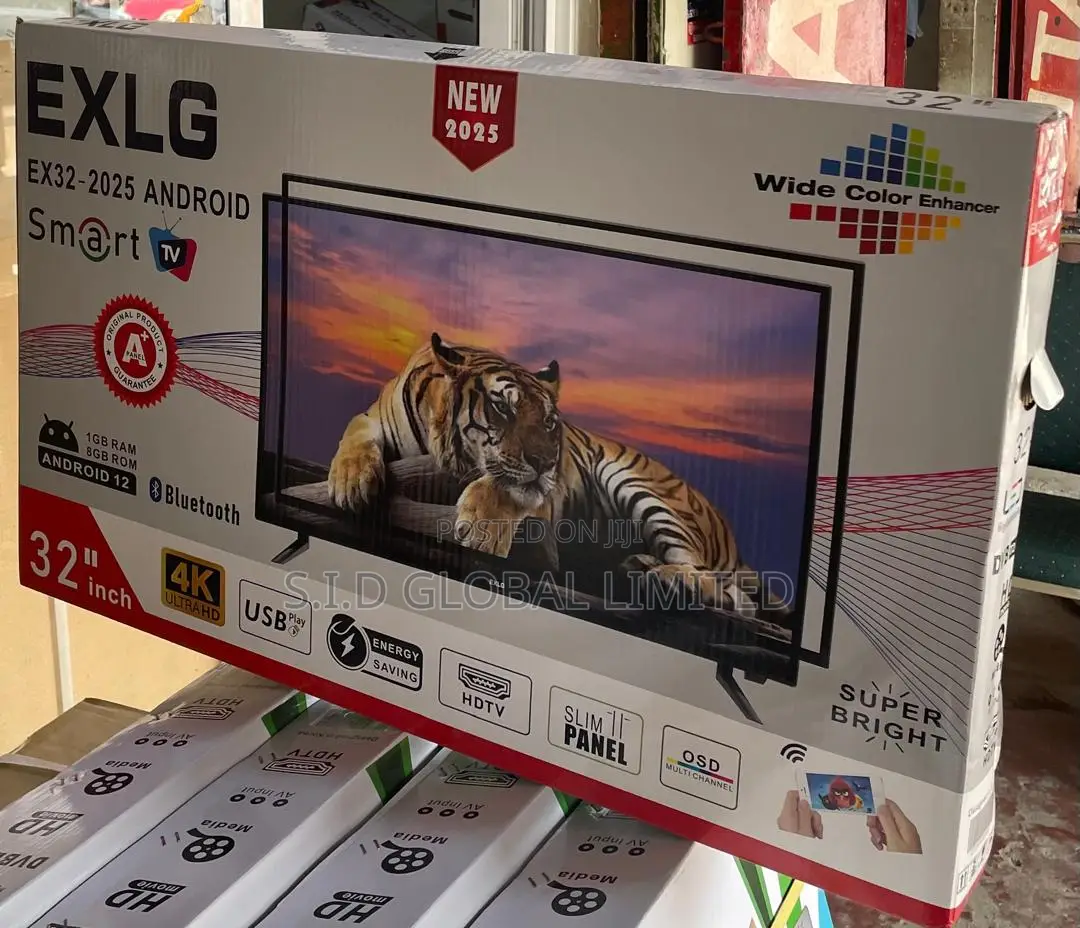 Exlg 32 Inch Android Tv Sleek Bezel Less Design