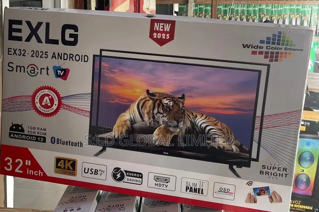 High Definition Entertainment With Exlg 32 Inch Android Tv