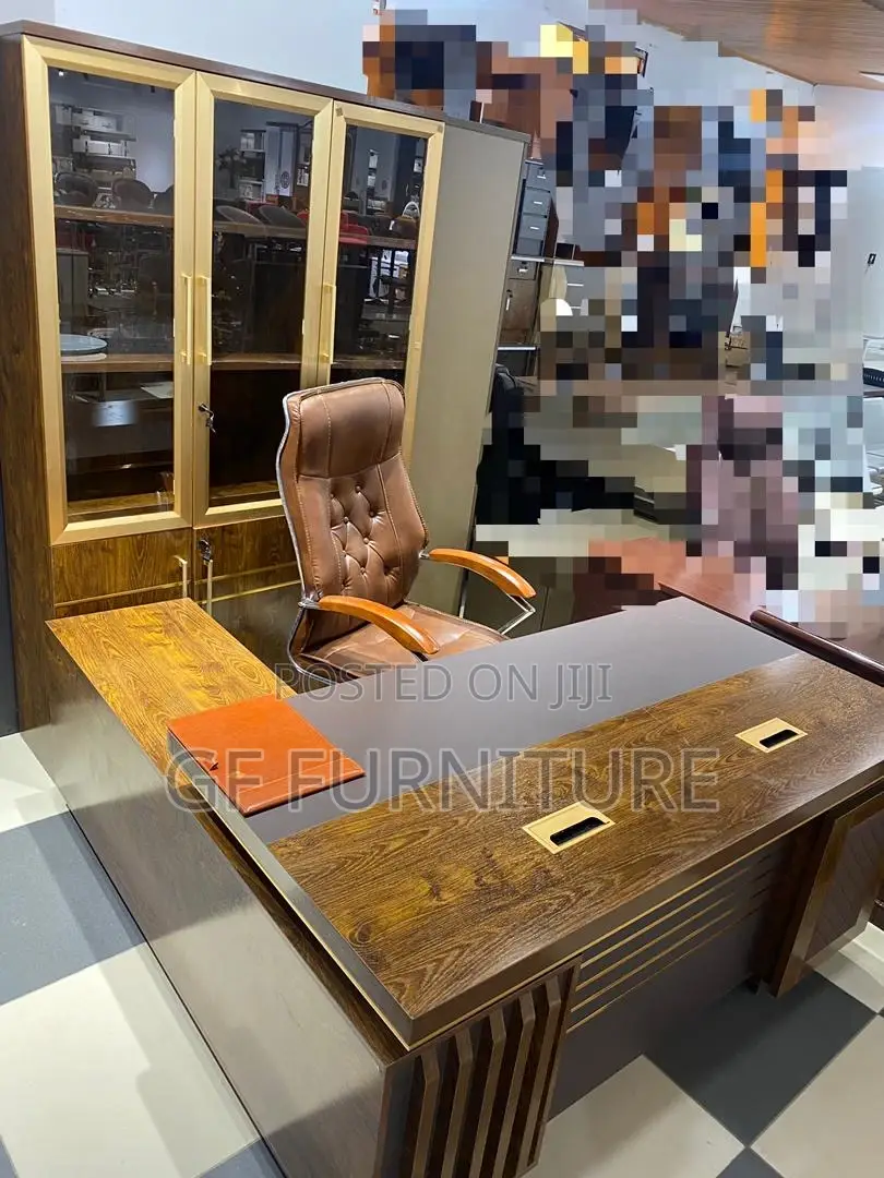 Director's Premium Executive Office Desk,Chair and Cabinet