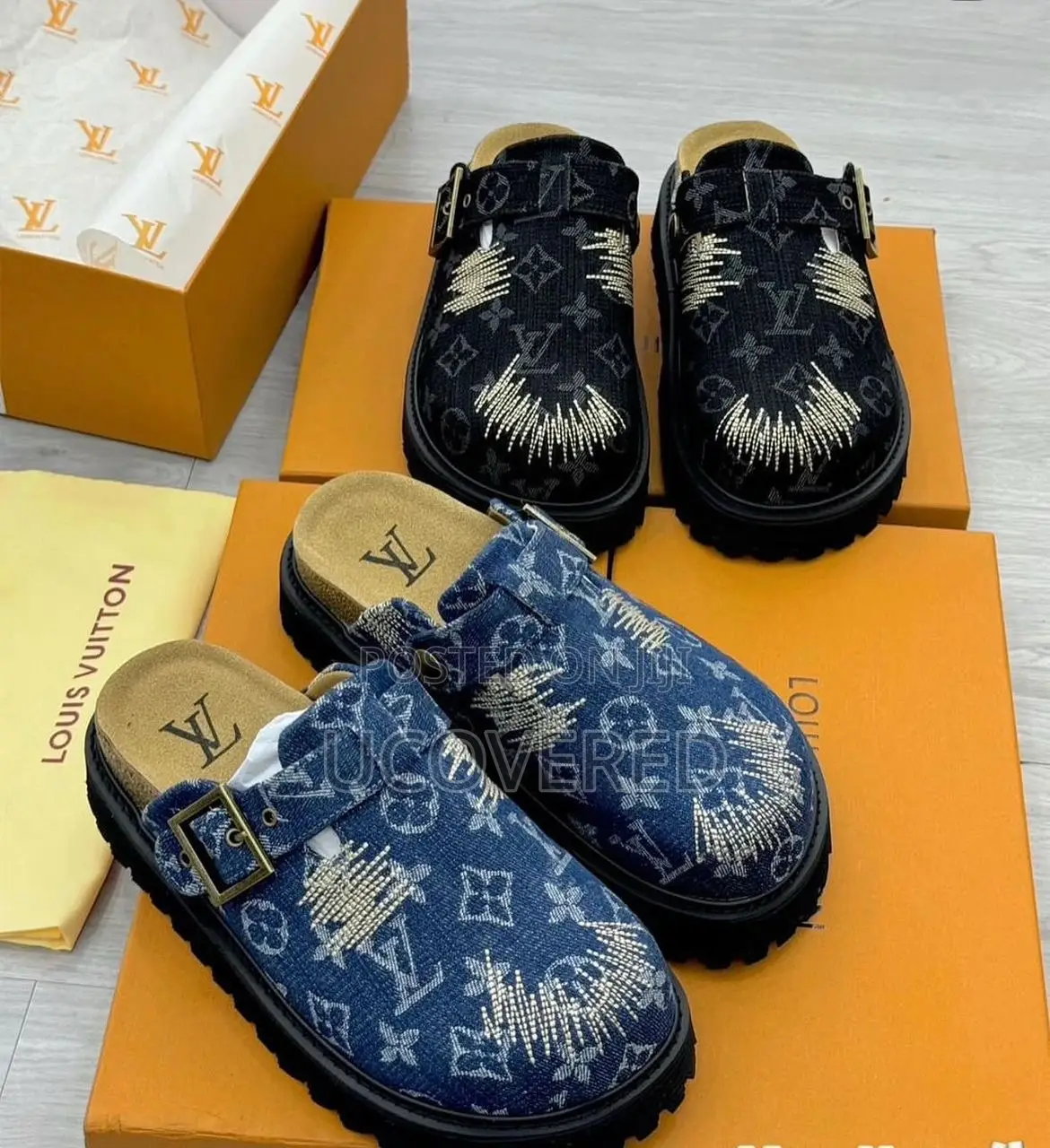 Louis Vuitton Platform Half Shoes