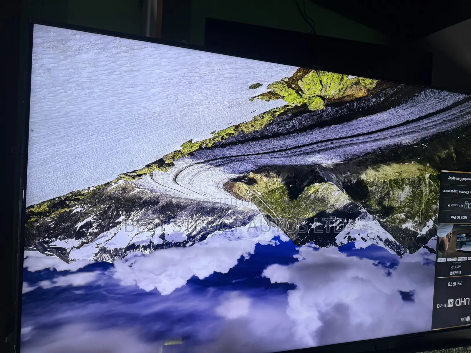 Almost New Lg 75 Inches Thinq Ai Satellite Tv