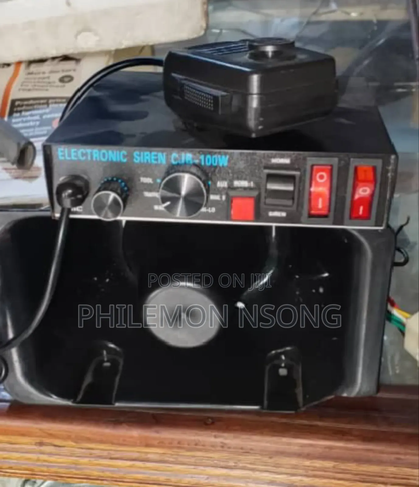 Electronic Siren Amplifier