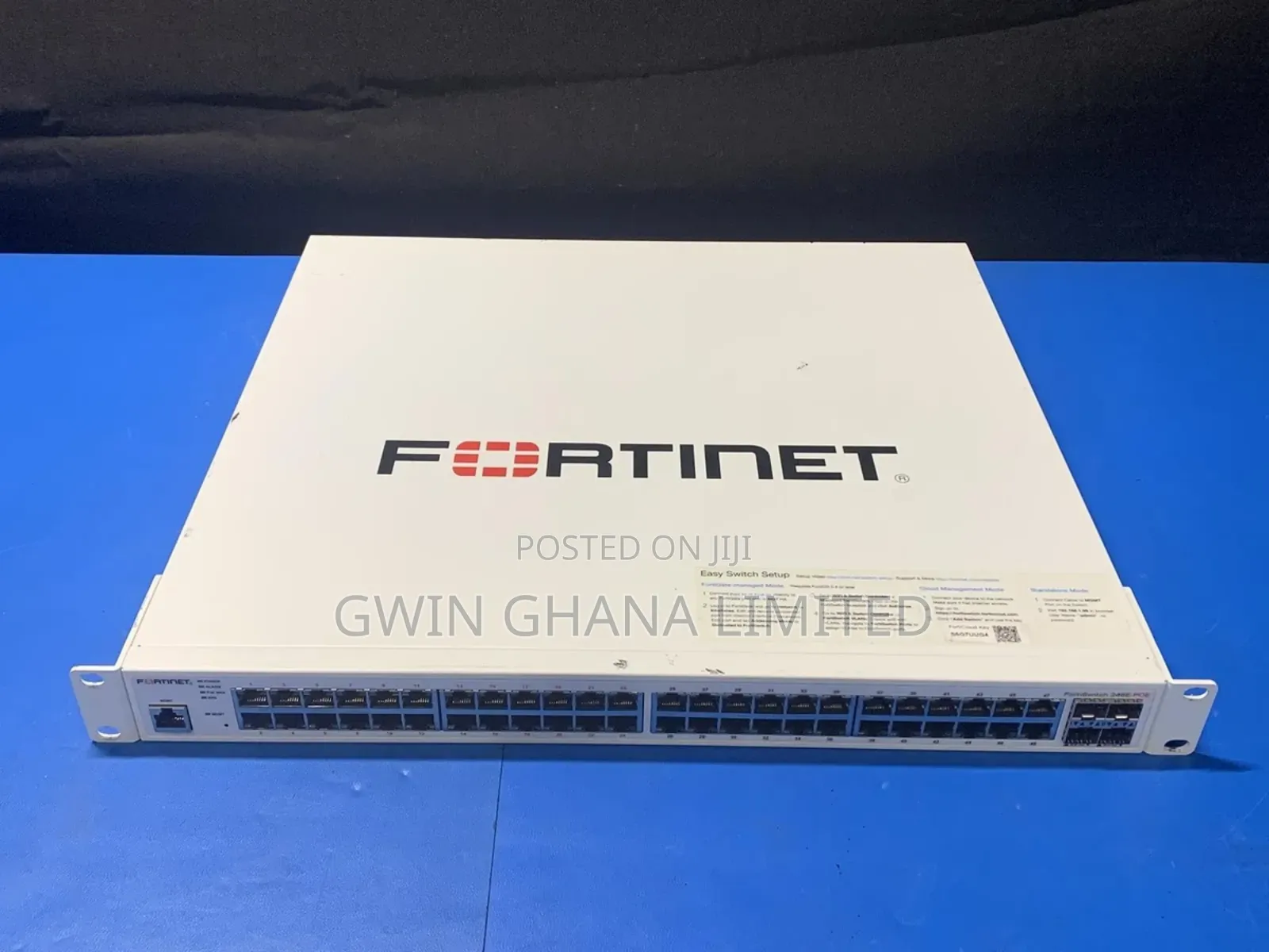 Fortiswitch Fs-248e-Fpoe 48port Gigabit/24port Poe. Layer 3 Manged.