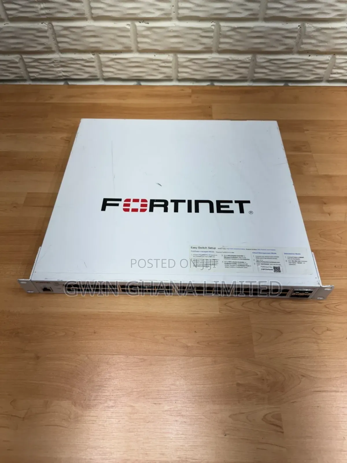 Fortiswitch Fs-248e-Fpoe 48port Gigabit/24port Poe. Layer 3 Manged.