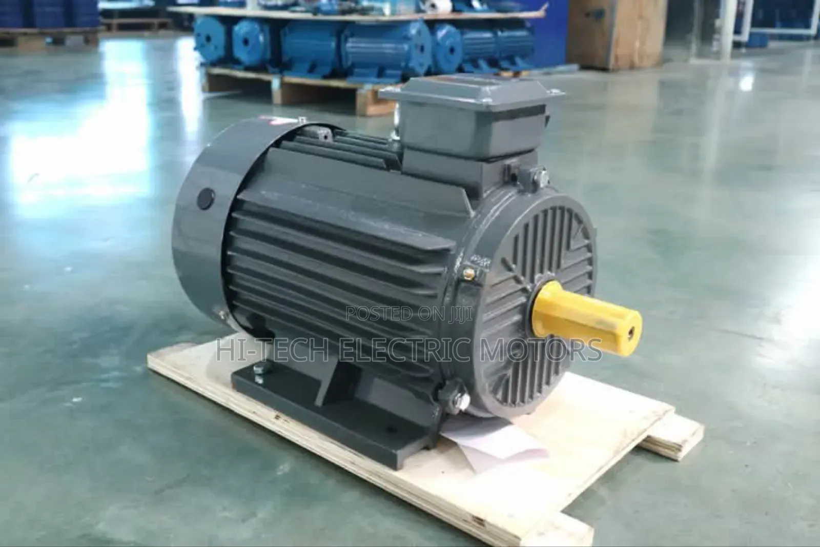 5.5hp (4kw) Three Phase Electric Motor – 380v – 1400rpm – 100% Copper