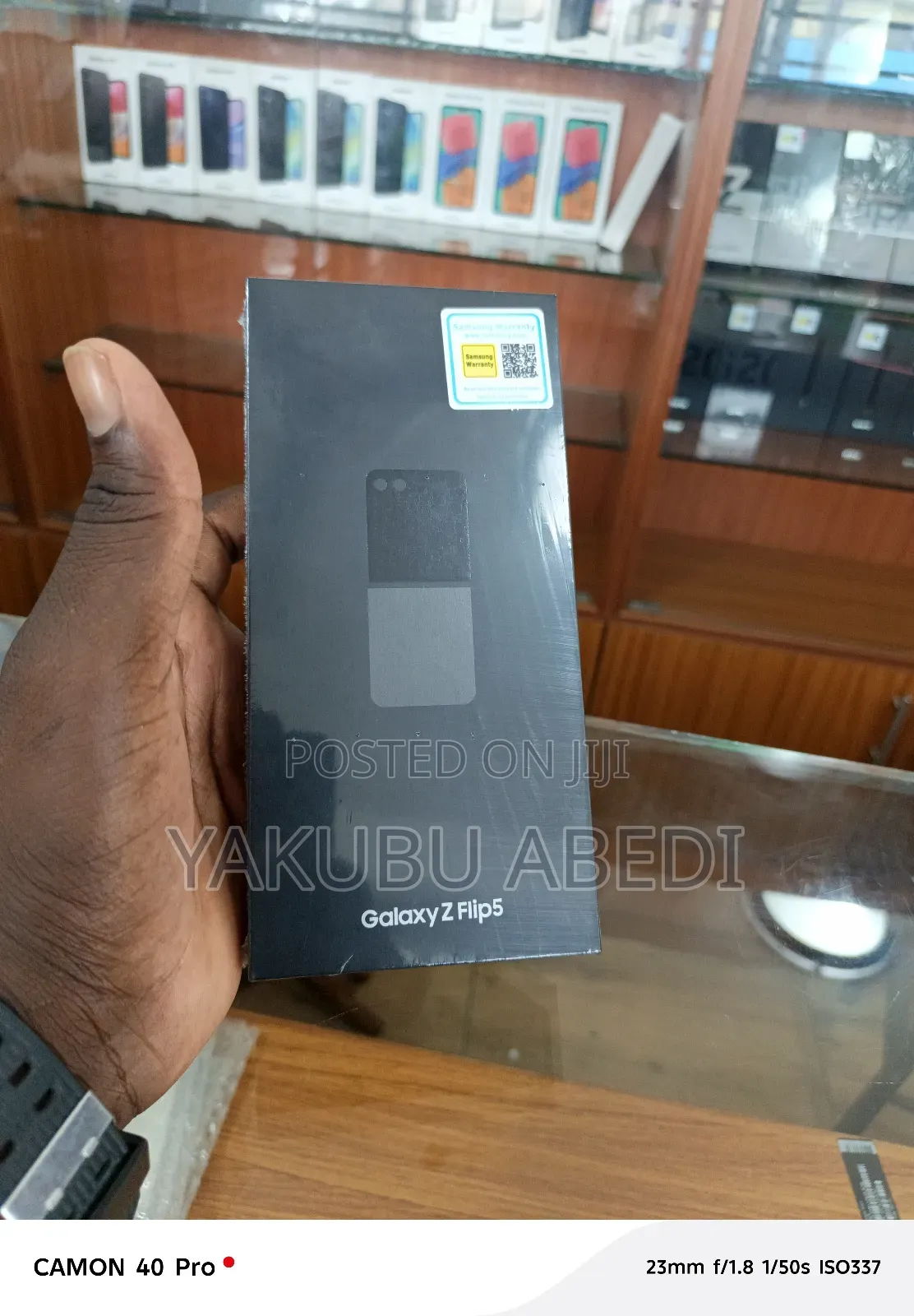 New Samsung Galaxy Z Flip5 256 GB Black