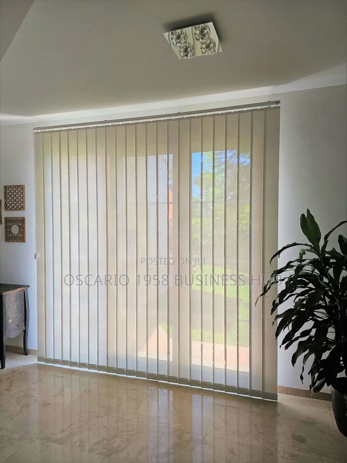 Caterina Vertical Window Curtain Blinds 