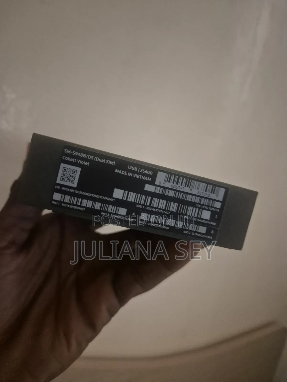 New Samsung Galaxy S26 Ultra 5G 256 GB Black