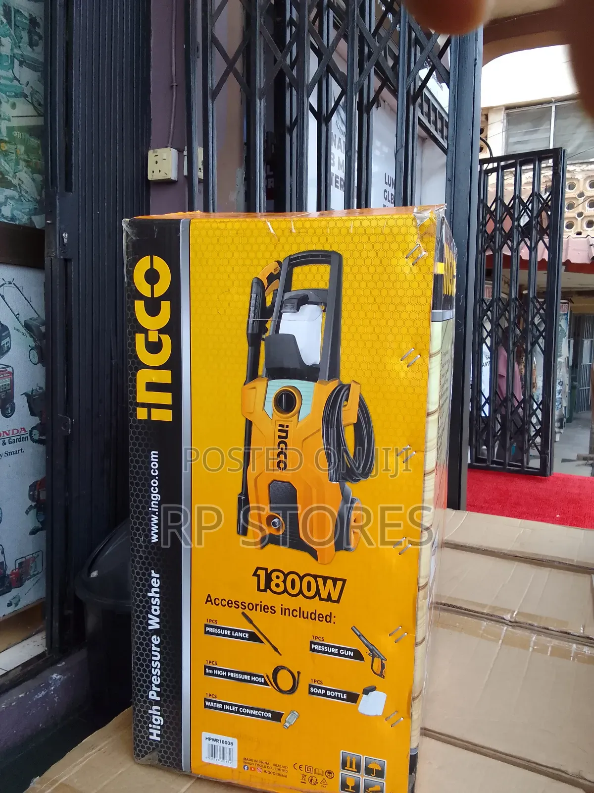 Ingco Pressure Washer 1800w