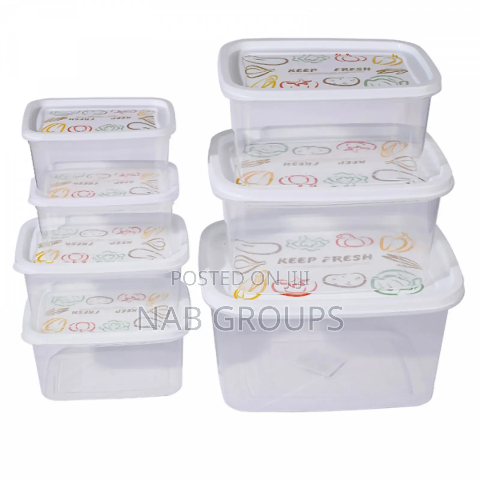 Storage Containers 7pcs