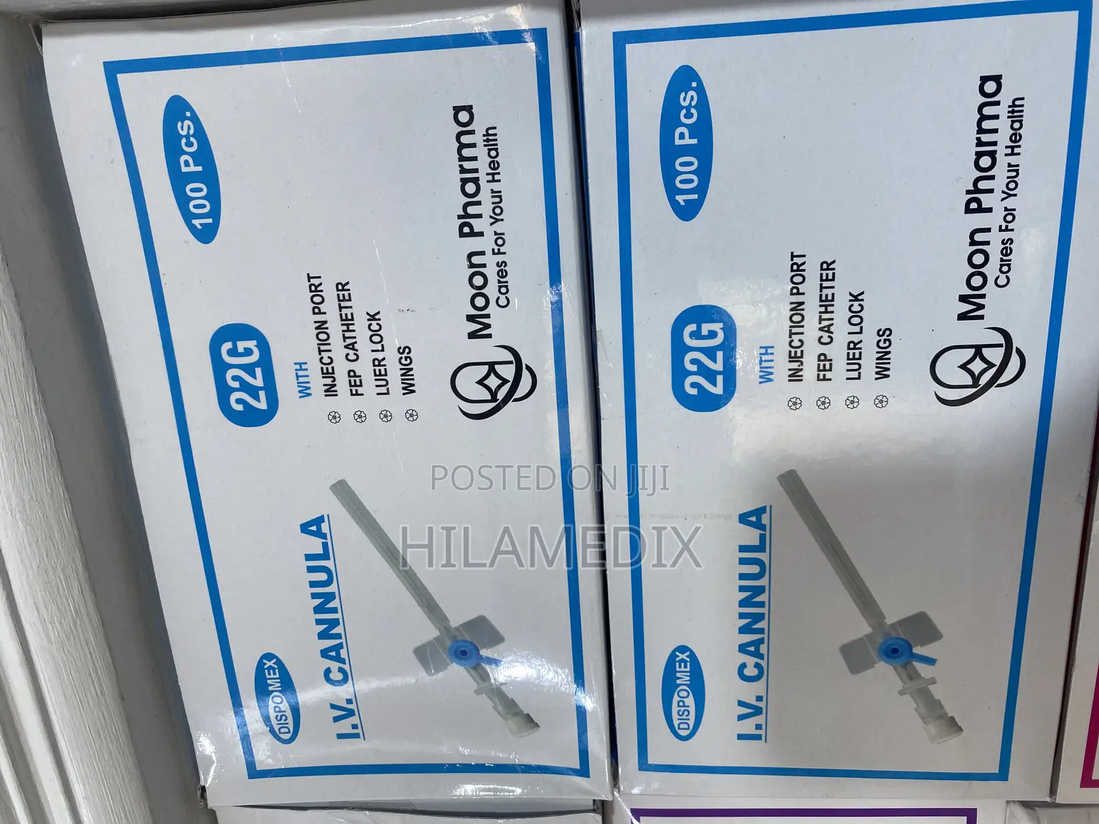 Iv Cannula 22g (Blue)