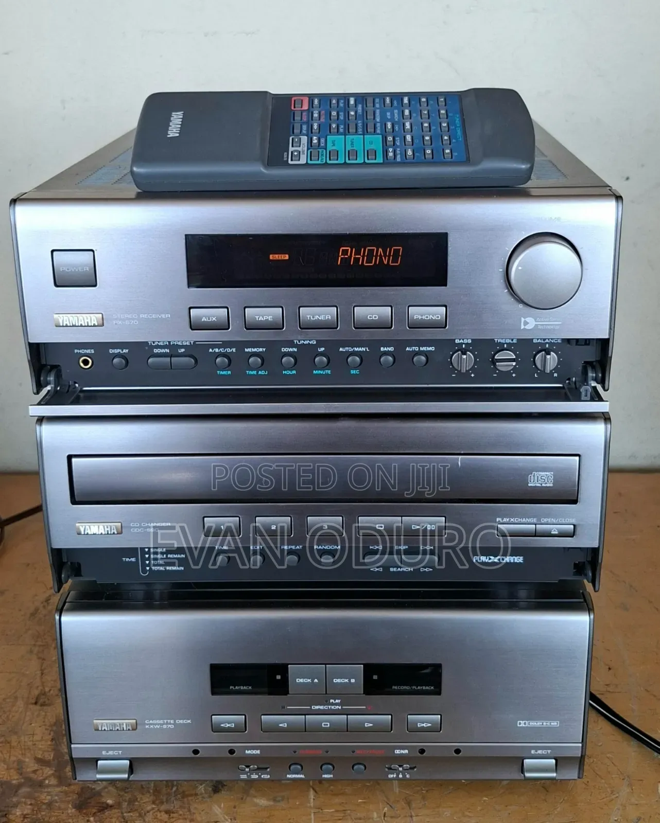 Powerful Yamaha Digital Sound System, Bluetooth, Usb, Radio, Cd Tape