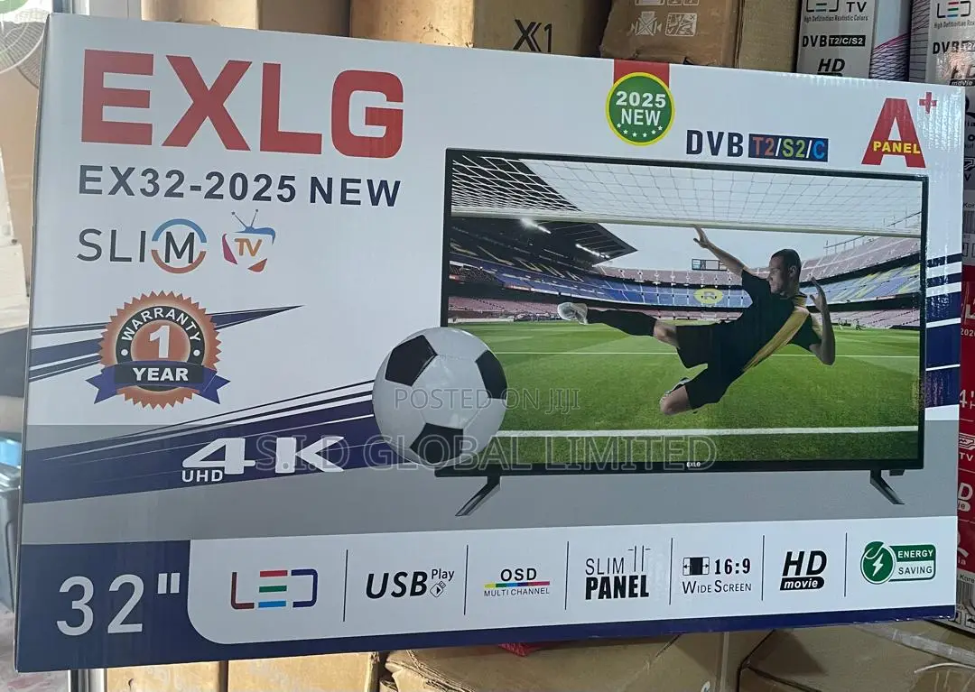 Exlg 32 Inch Digital Tv With Sleek Bezel Less Design