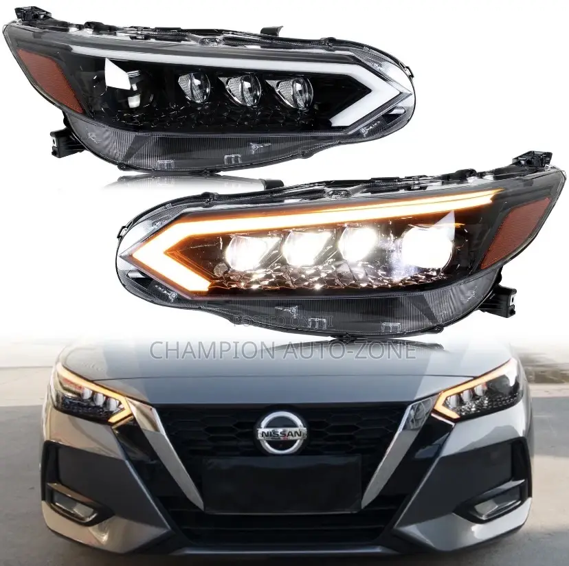 Nissan Sentra 2020-2021-2022-2023-2024 Led Headlight Pair