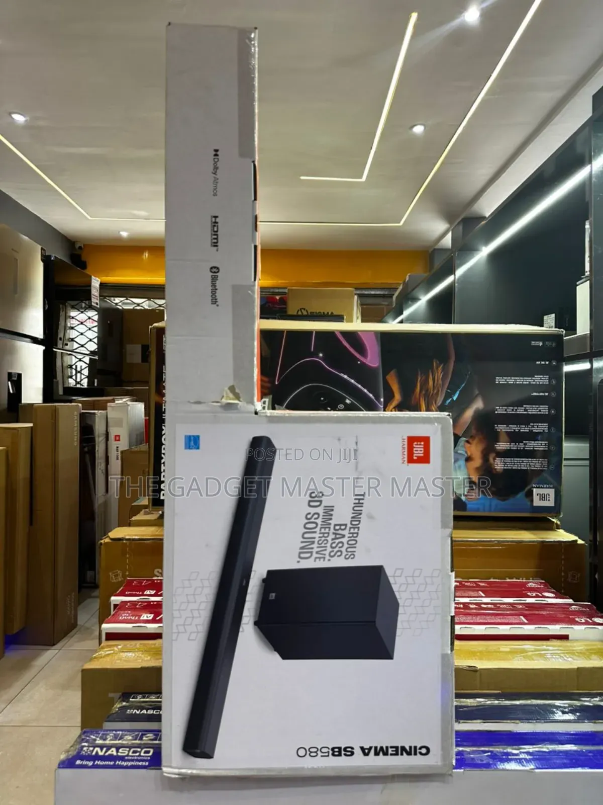 JBL Cinema Sb580 3.1 Soundbar With Wireless Subwoofer
