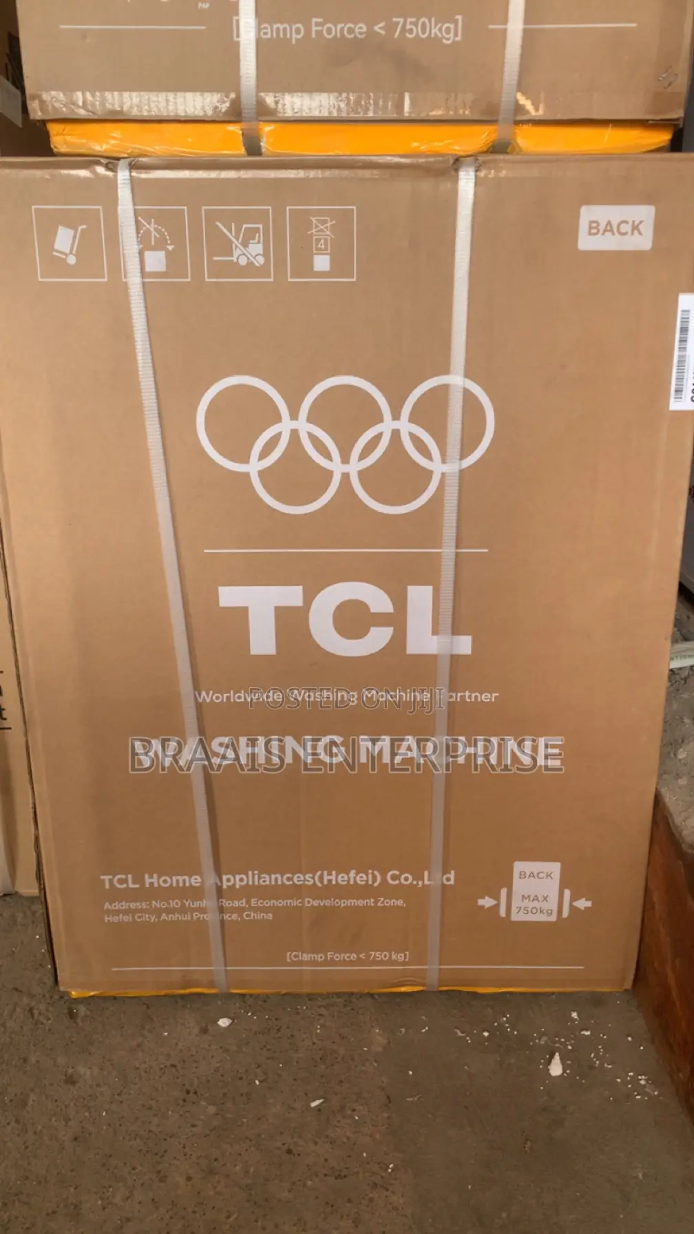 TCL Front Load Inverter 10.5kg Washing Machine